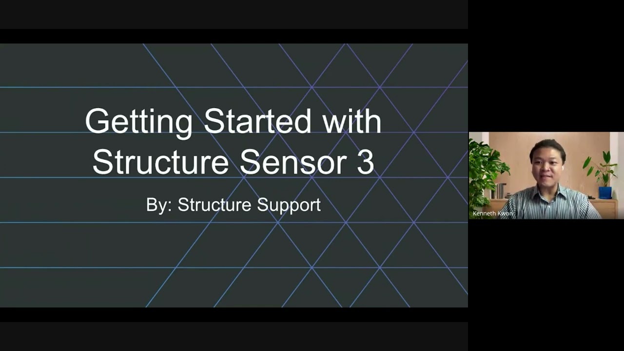 Structure Webinar: Getting Started with Structure Sensor 3