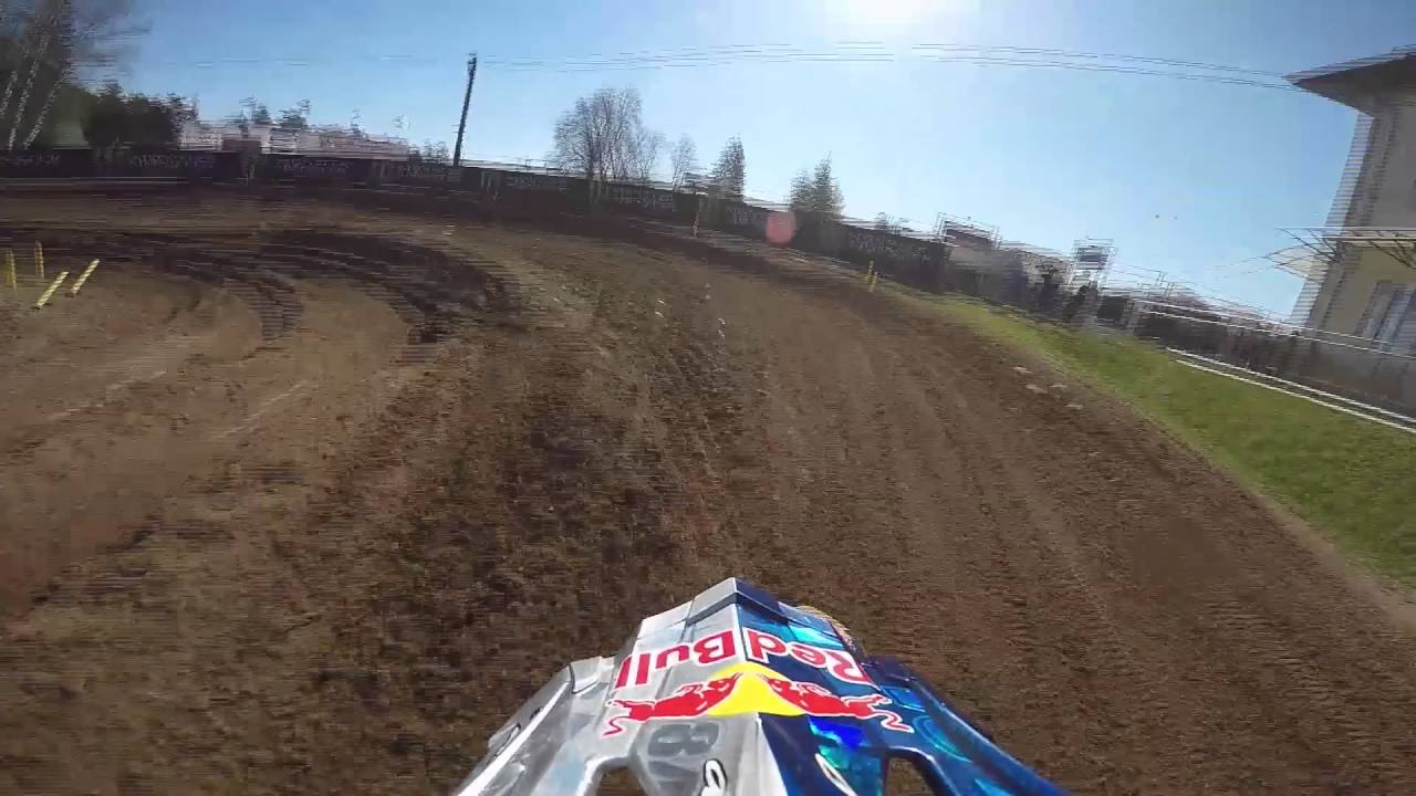 First GoPro Lap of Kegums with Jeffrey Herlings MXGP of Latvia 2016