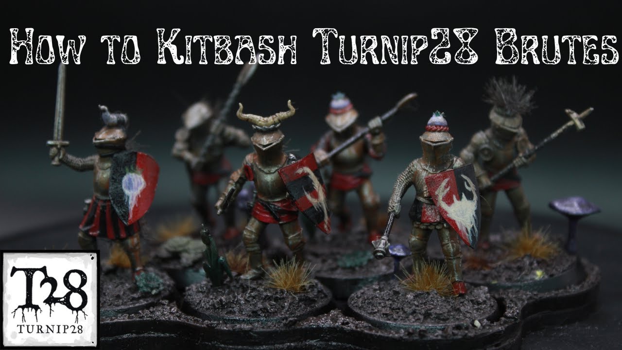 Turnip28 Brutes Part 1 Kitbashing! #turnip28 #kitbash #wargames