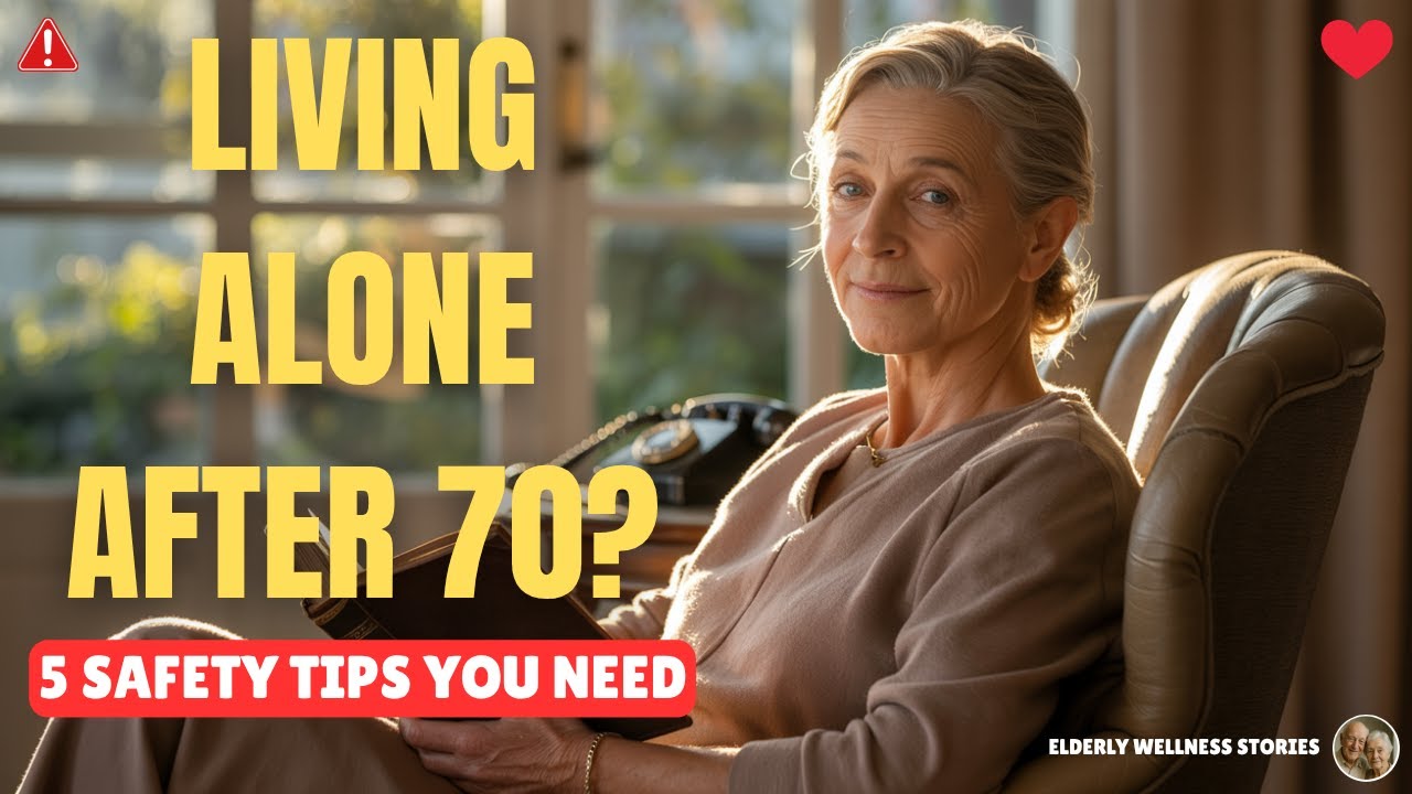 Living Alone After 70? 5 Hidden Risks and How to Outsmart Them #LivingAloneAfter70 #LifeAfter70