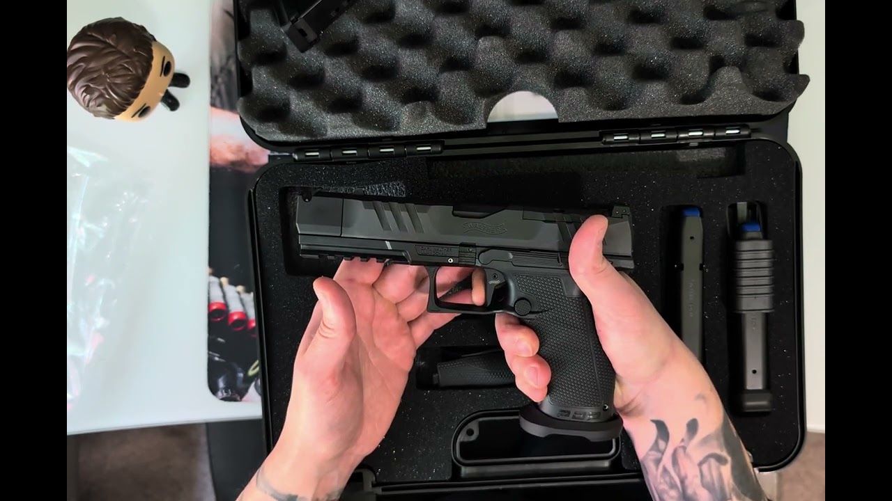 Walther PDP Pro-X is so, so cool! Unboxing and Review for this 9mm beauty!