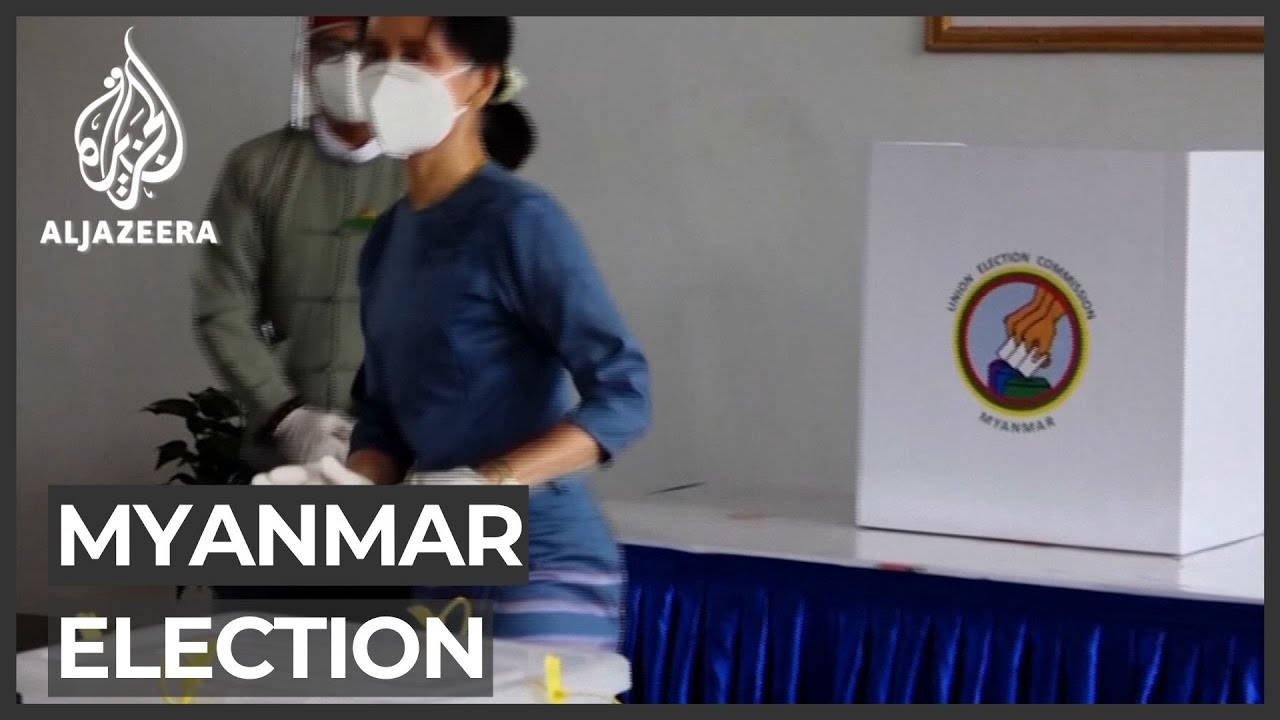 Polls close in Myanmar election