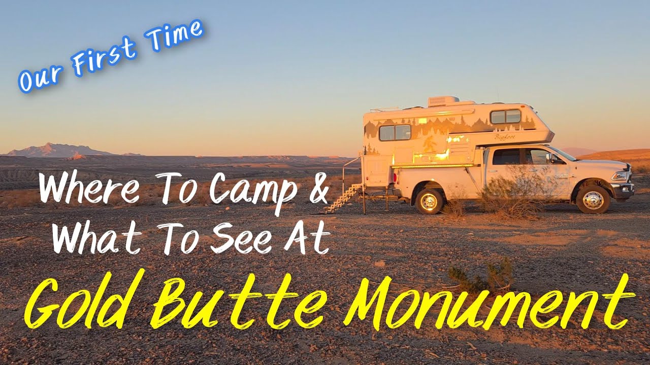 Gold Butte Monument Dispersed Camping | Finding RV-Friendly Spots in the Desert