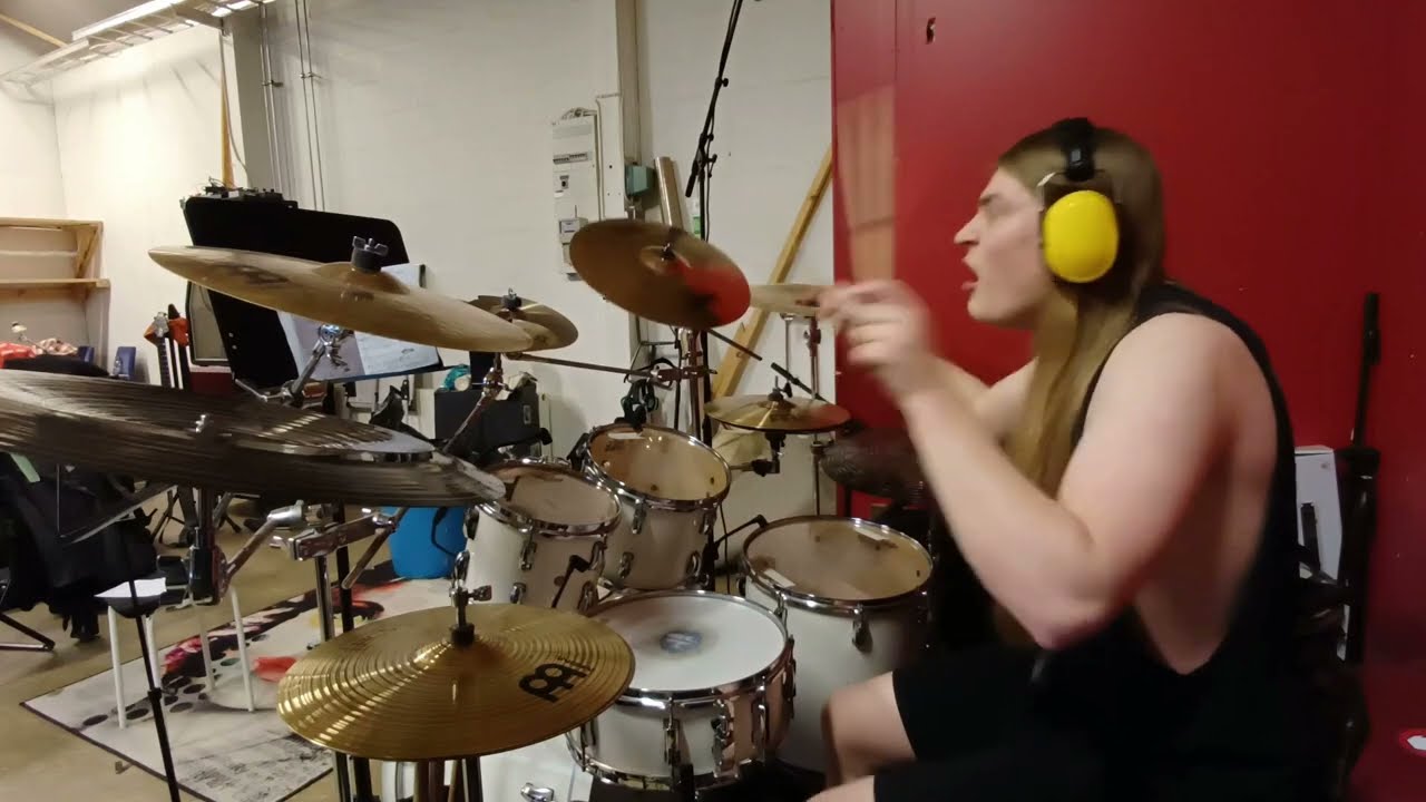 Death Metal Drumming | Karu - Nemesis | Filip Gäddnäs