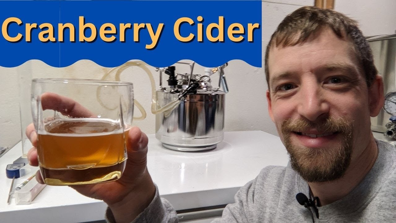Cranberry Cider in 4 Days!