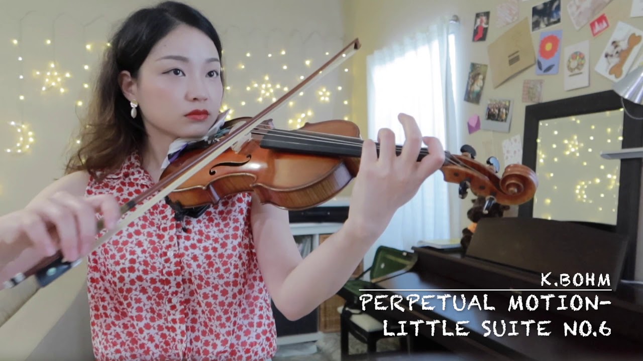 Perpetual Motion-Little Suite No.6 solo+metronome  伯姆 无穷动第6首 独奏+节拍器 |【Suzuki Violin School Volume 4】