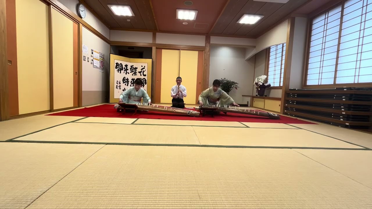 2026年新春吹き初め会【春の海】①