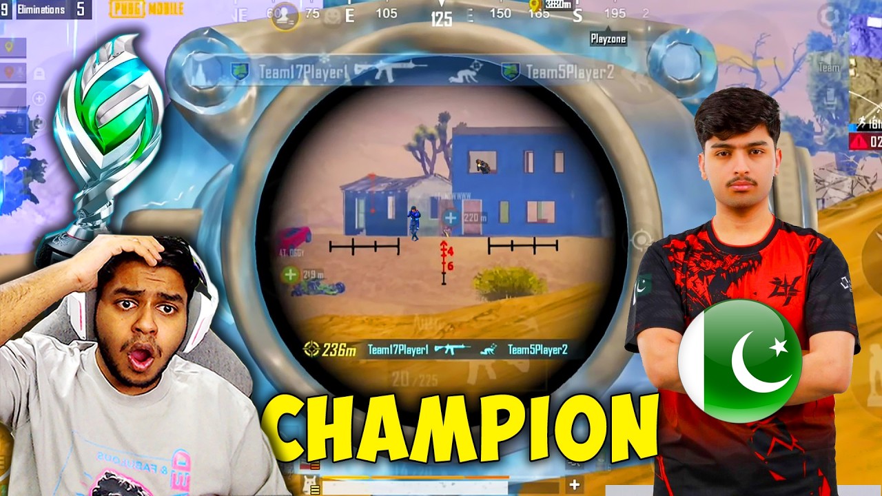 WORLD CHAMPION M416 + 4X NO RECOIL SPRAY PAKISTAN ?? PMGO IQ BEST Moments in PUBG Mobile