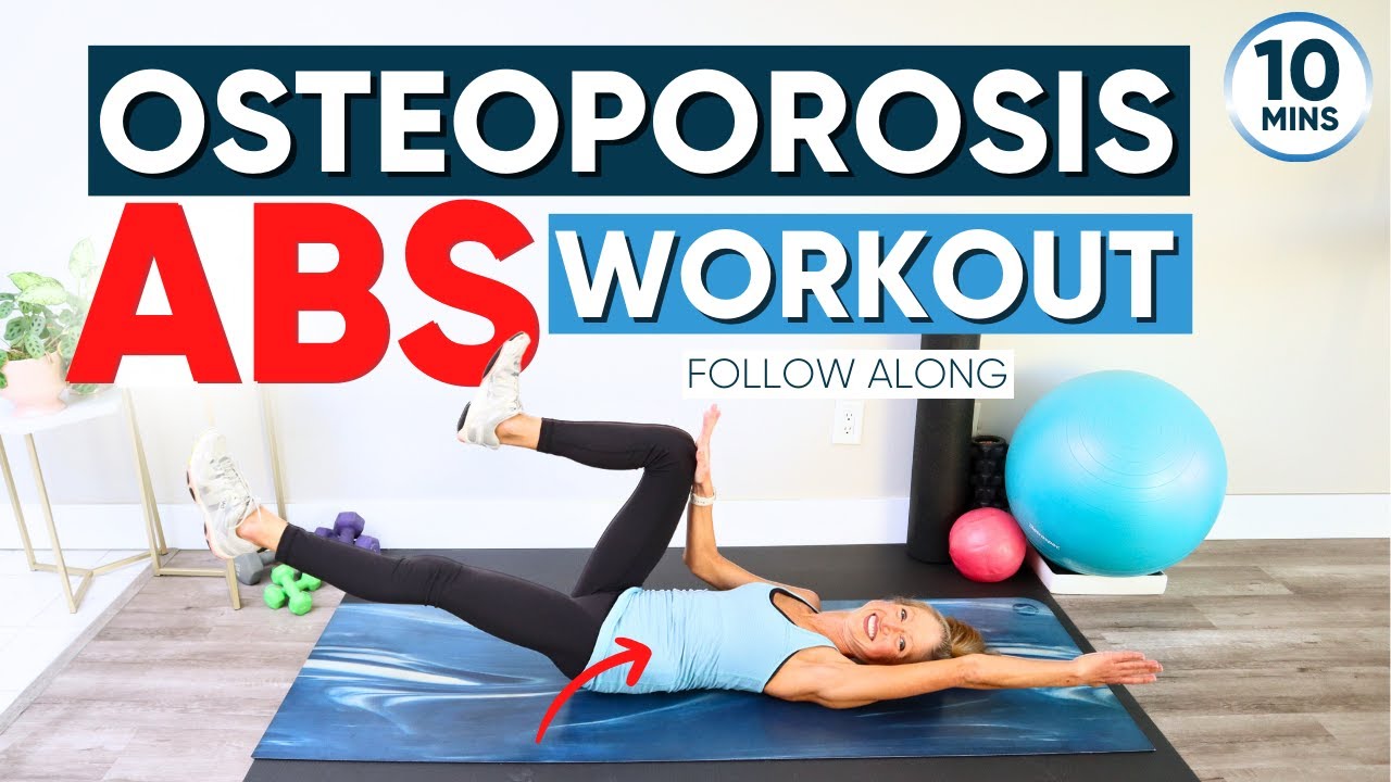 10 Minute Osteoporosis Abs Workout Follow Along!