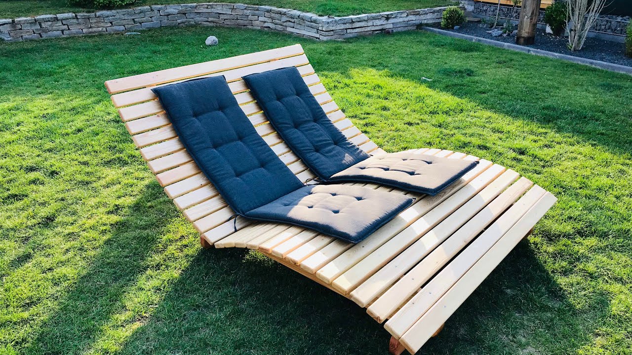 042 Relax Sonnenliege, Wellenliege, Saunaliege