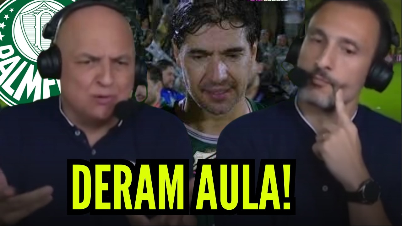 😳 ATÉ A IMPRENSA RECONHECEU! COMENTARISTAS ANALISAM O TÍTULO DO PALMEIRAS!
