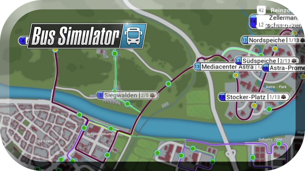 Bus Simulator #12 Neue Missionsziele *PS4/HD/60FPS/DE*