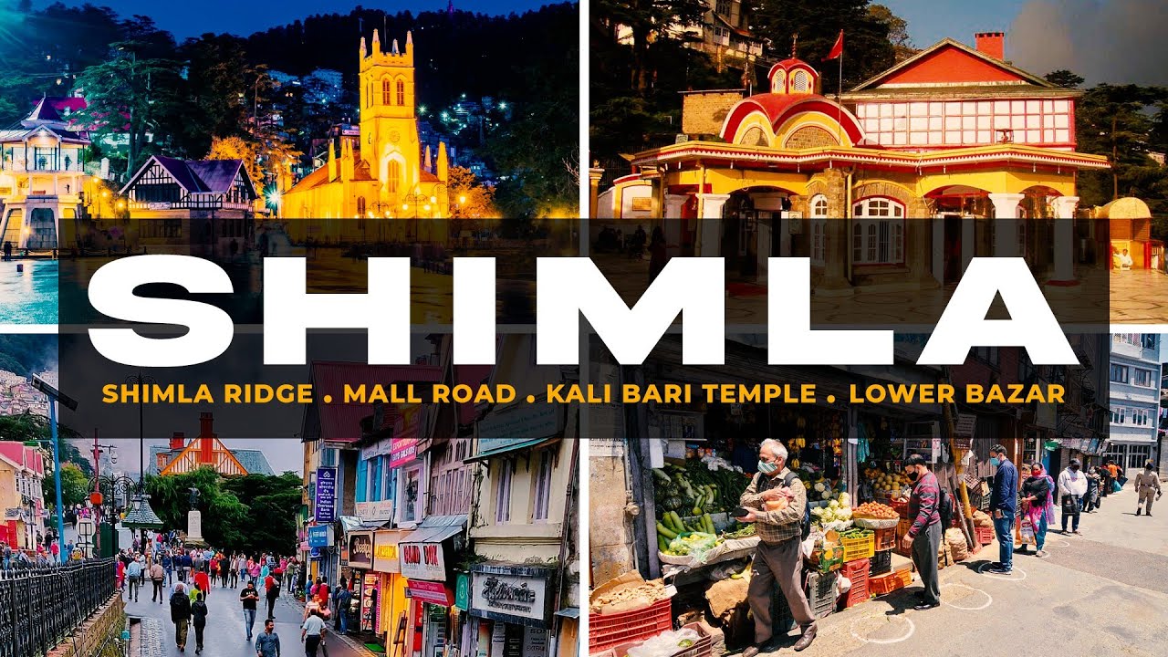 Shimla - Queen of Hills || Shimla Mall Road || Lower Bazar || Kali Bari Temple || Manisha Thakur