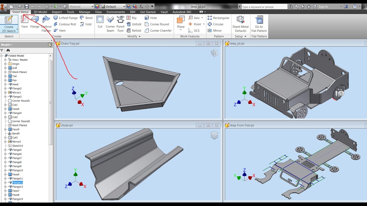Curso Sheet Metal - Autodesk Inventor 2015