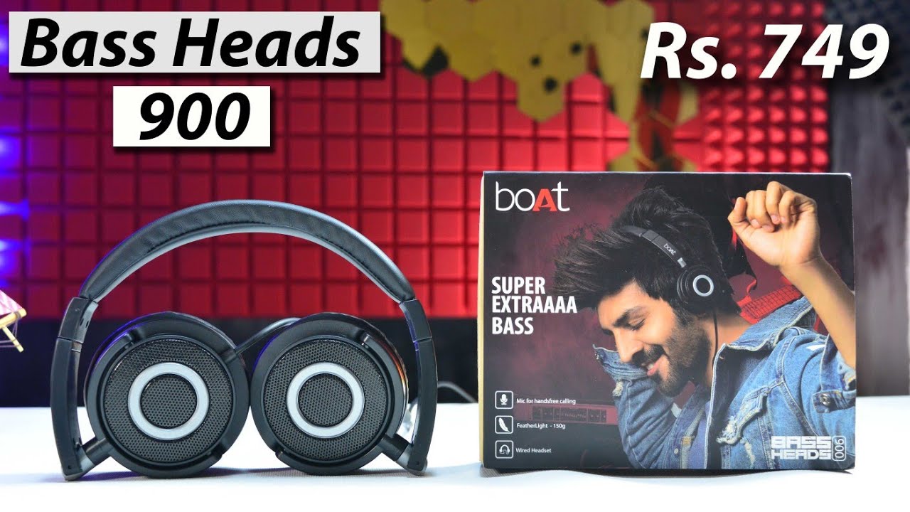 Boat Bassheads 900 Unboxing & Full Review/ Wired Headphone under 750 Only/Best Audio Quality ?