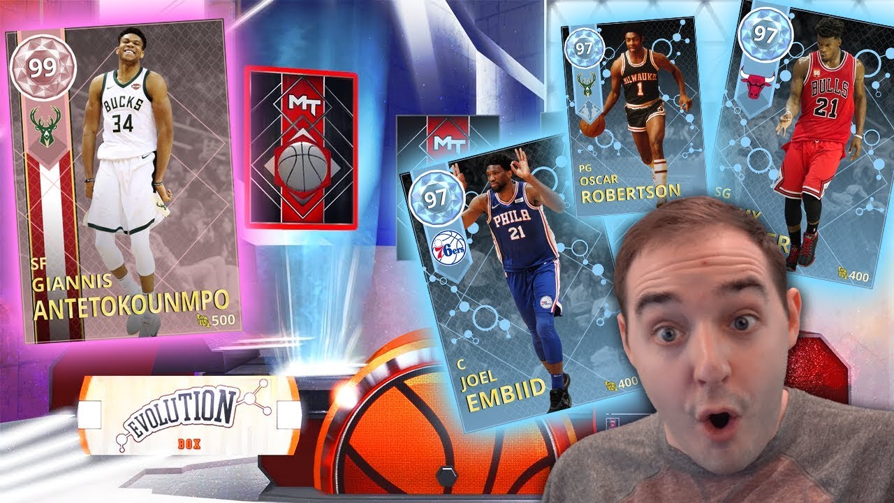 NBA 2K18 My Team PINK DIAMOND GIANNIS EVOLUTION PACKS! THAT BOX WAS FIRE!!!