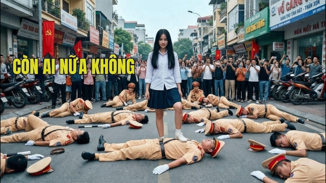 Cứ tưởng ‘ở đây tao là luật’, nhưng rồi nhóm cảnh sát kiêu ngạo lại thua đau trước cô gái nhỏ bé!