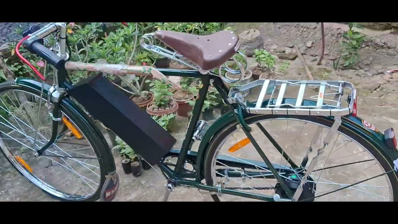 Battery cycle fitting hero 22 inchi 100km 36volt 250w hub motor dasagram anjan