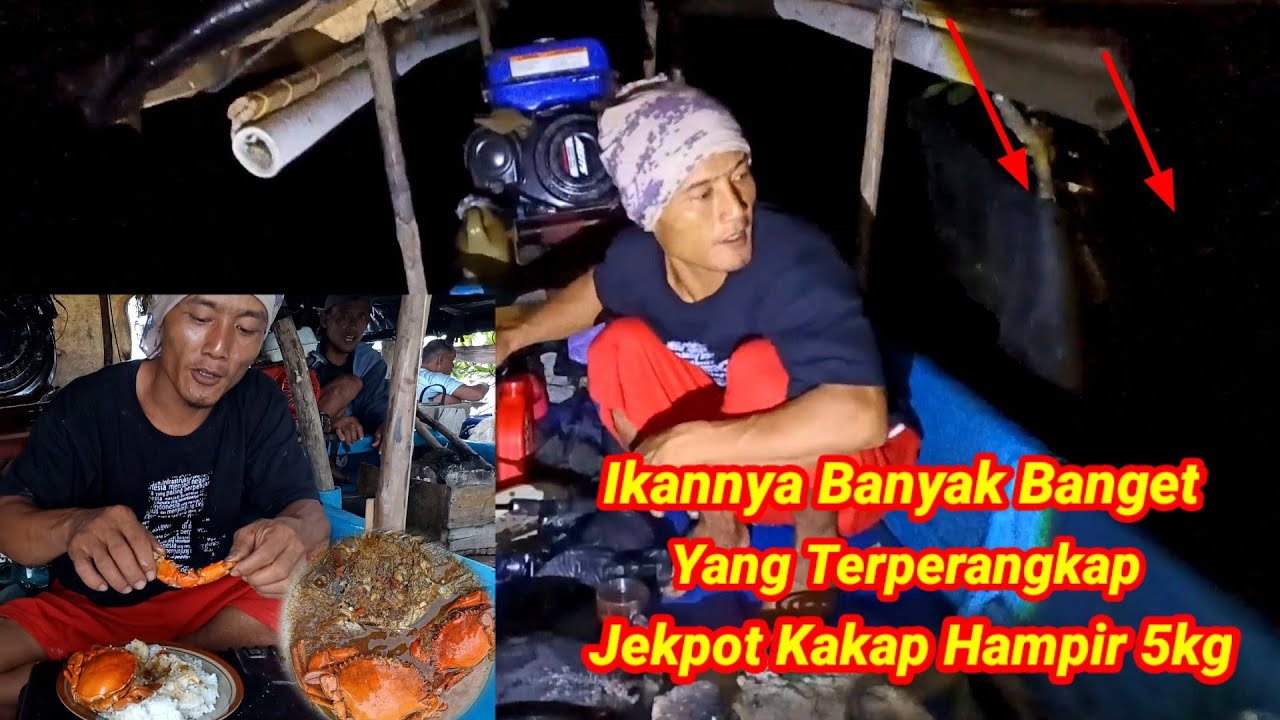 Pasang Perangkap dan Bermalam Sendirian Jekpot Kakap Merah dan Kakap Putih Hampir 5 Kg