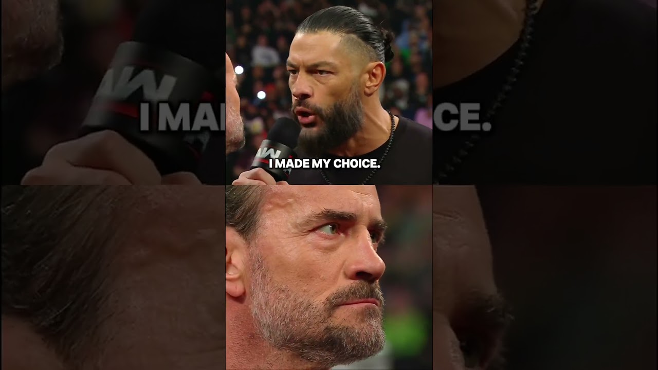 Will CM Punk be forced to acknowledge Roman Reigns at #WrestleMania?