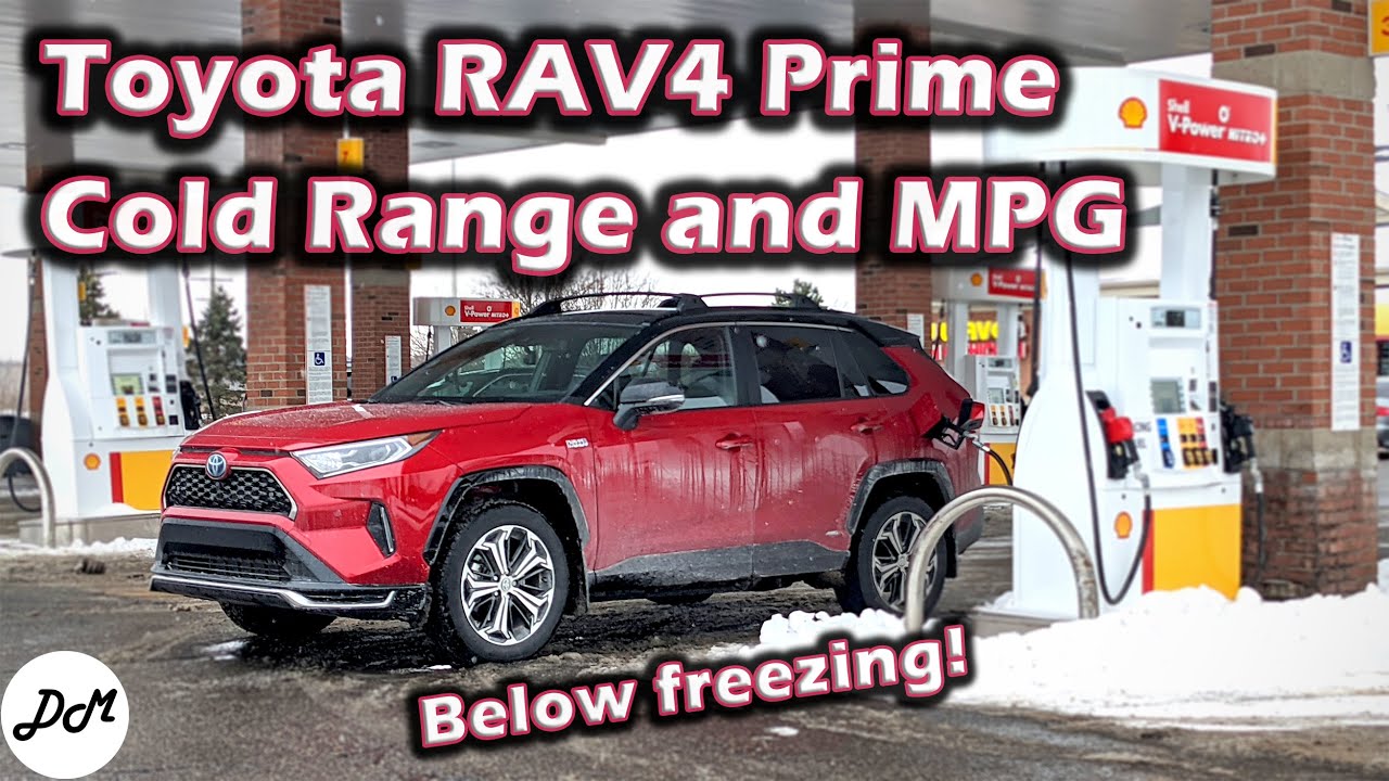 2021 Toyota RAV4 Prime &ndash; Winter Highway EV Range and MPG Test