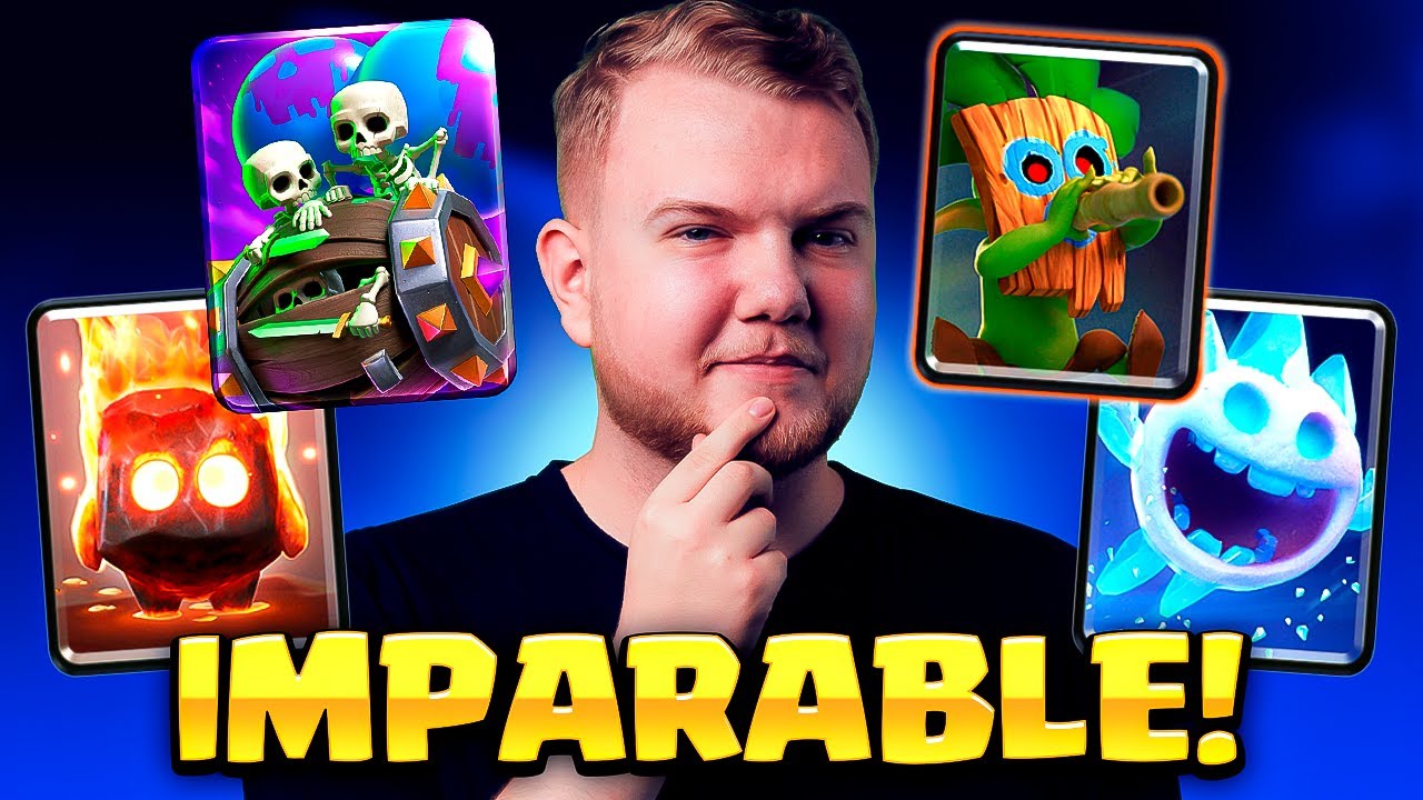 MAZO HIPER BAIT DEL TOP 1 ES IMPARABLE EN CLASH ROYALE!