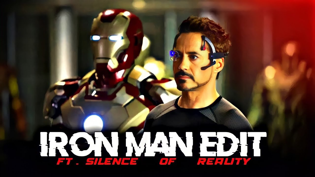 iron man edit ft silence of reality 🔥 Iron man sad edit | iron man edit 4k #ironmanedit #ironman
