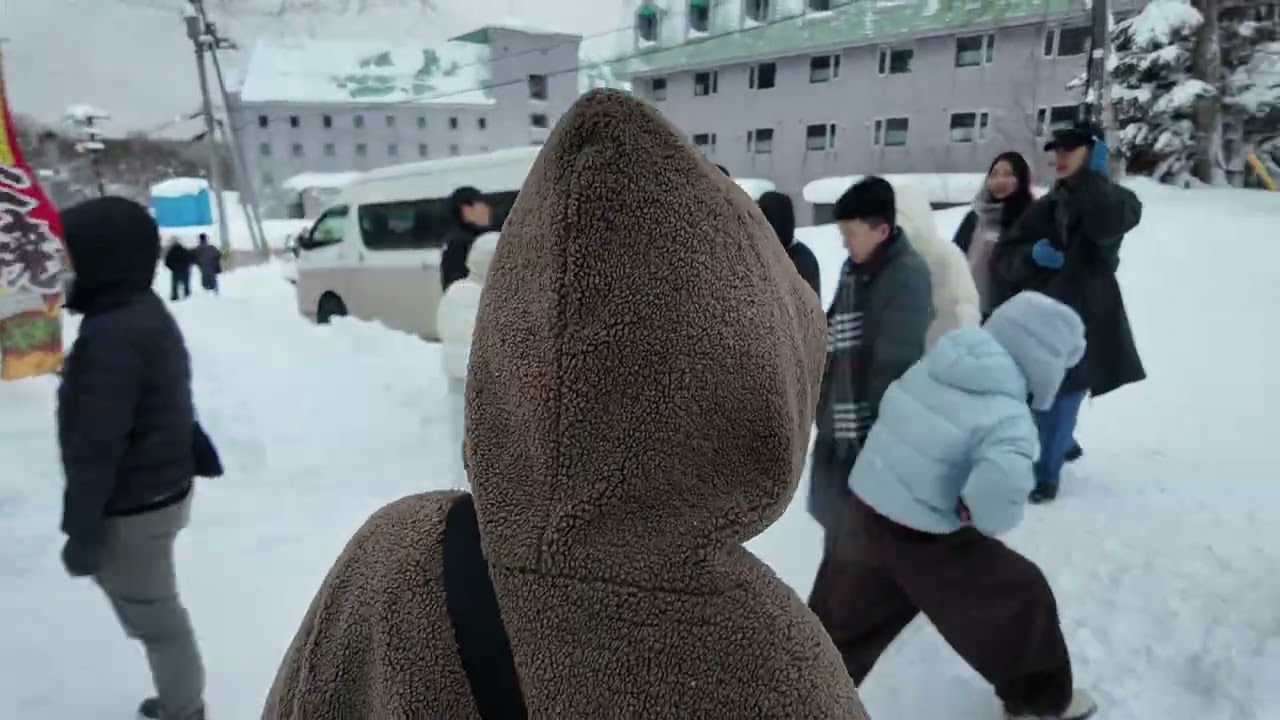 25년12월 홋카이도 흰수염폭포 2