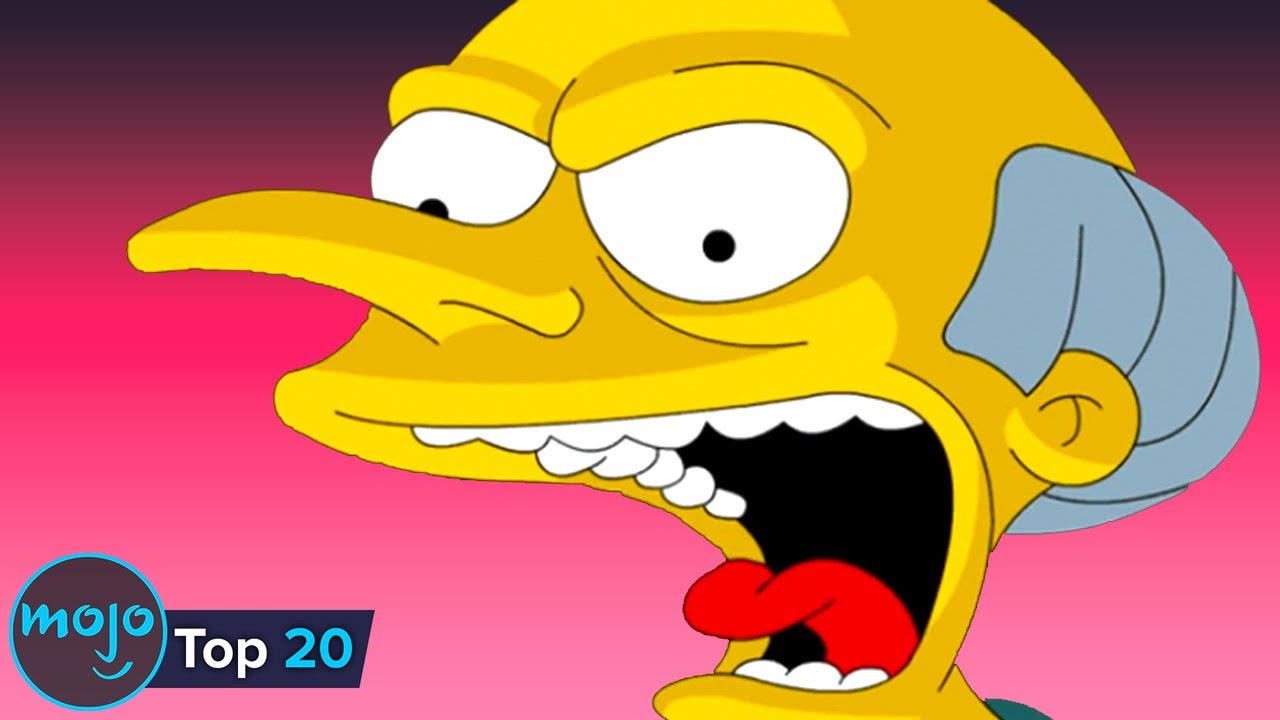 Top 20 Worst Things Mr. Burns Has Done