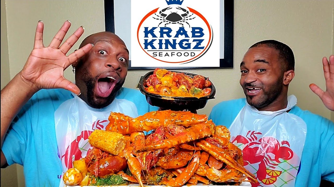KRAB KINGZ SEAFOOD FEAST MUKBANG 먹방 ... LLIPS COMMERCIAL REVEAL ... HUBBY EDITION ... EATING SHOW 먹방