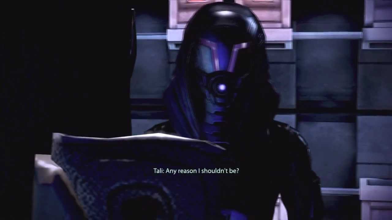Mass Effect 3 Ashley jealous of Tali twice in this mission.