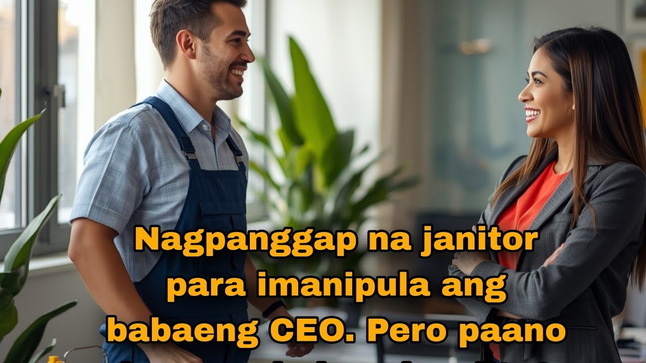 Bilyonaryo nagpanggap na janitor para kalabanin ang babaeng CEO