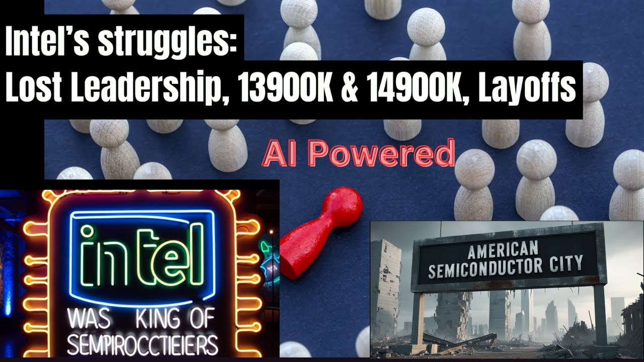 Why Intel struggles with layoffs, 13th and 14th gen issues, earnings - AI Powered