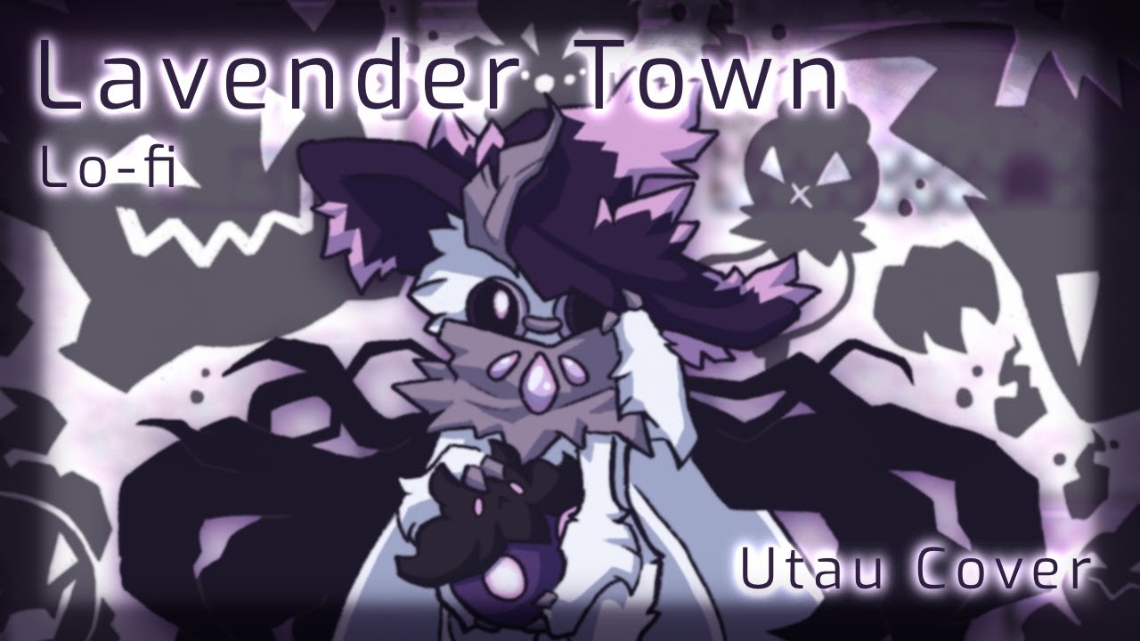 【Happy Halloween - Papi-lo】Lavender Town (Lo-fi Acapella)【UTAUカバー + Speedpaint】