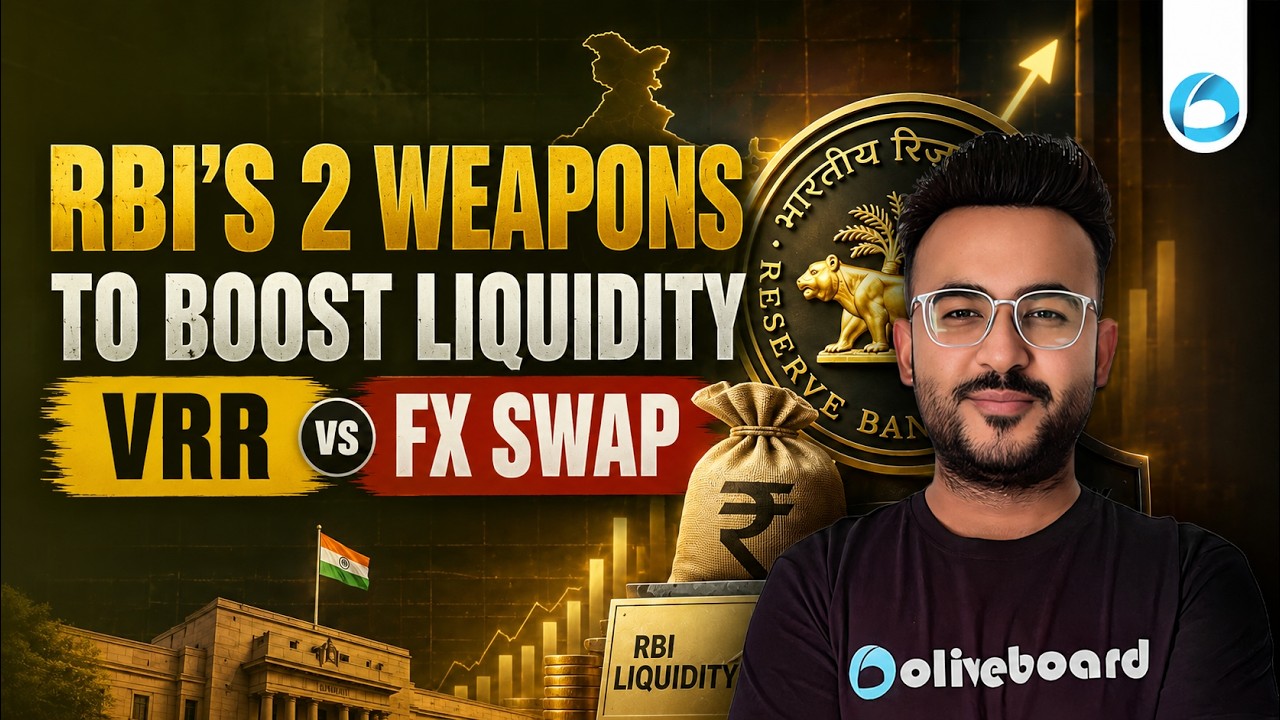 RBI's Massive Liquidity Push Explained | VRR & Forex Swap