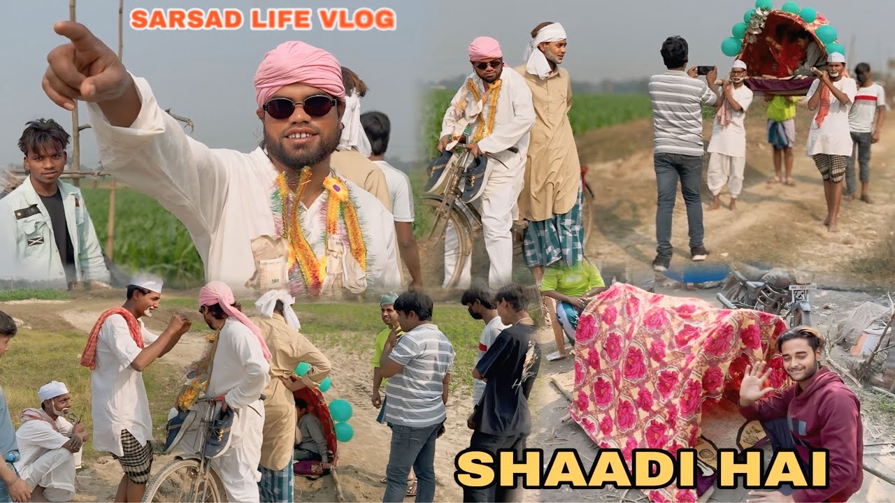Surjapuri Paalki Mein Barat 😎|| Shooting time Vlog #surjapuricomedy @sarsadlife 