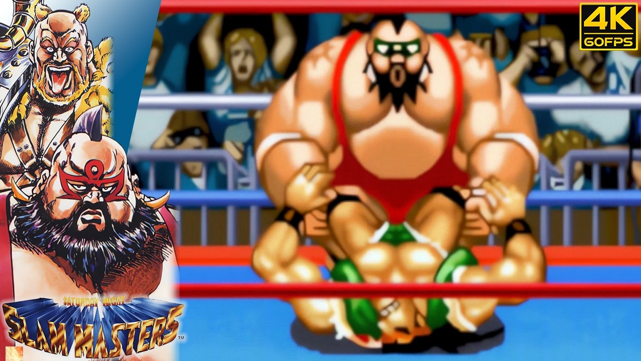 Saturday Night Slam Masters - Jumbo (Arcade / 1993) 4K 60FPS