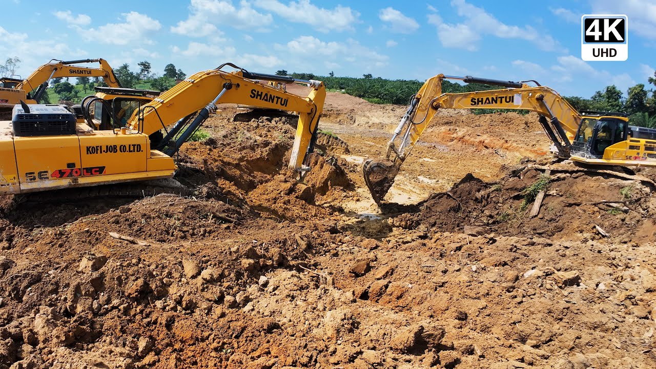 Sunyani Outer Ring Road 34KM Project 4K - Muti Perspective Video in Ghana E07