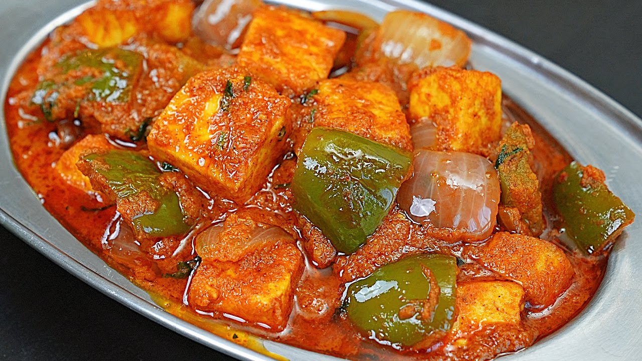 होटल जैसा कढ़ाई पनीर बनाने का सबसे आसान तरीका | Kadhai Paneer Recipe | Paneer Masala | KabitasKitchen