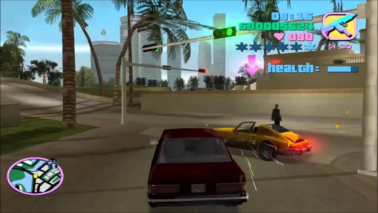 Eine hei&szlig;e Verfolgungsjagd - GTA Vice City #08 (GER HD Live LP)