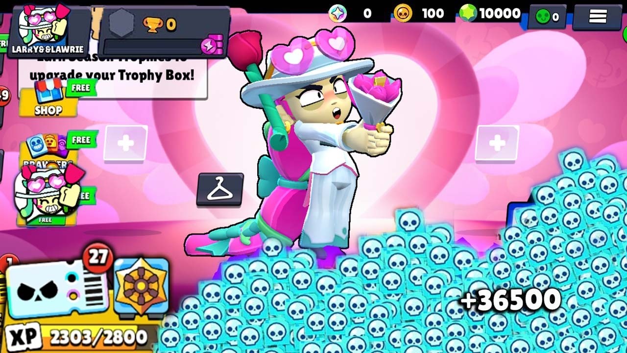I GOT CURSED BADDIE ALLIE LOVE BOX!🎁😱 LEGENDARY!😘 BRAWL STARS NEW UPDATE!🫨