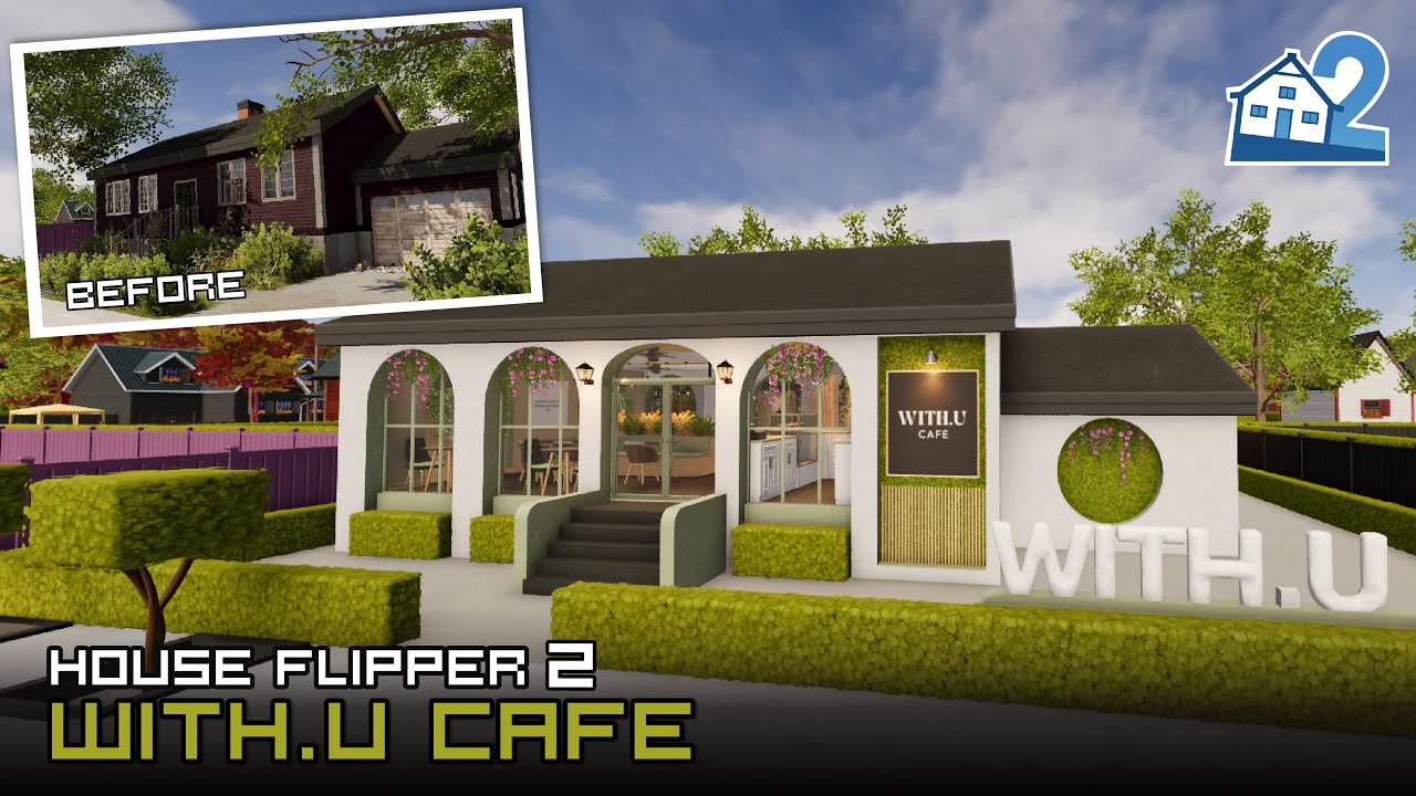 The With.U Cafe | More Than A Trailer Renovation | House Flipper 2 | Speed Gameplay