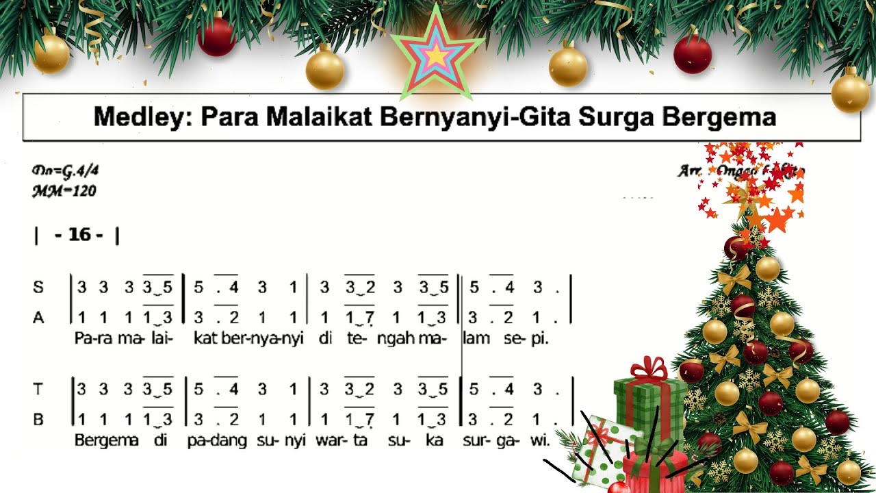 Medley Para Malaikat Bernyanyi & Gita Surga (PS. 456-457) | Link download teks lihat deskripsi video