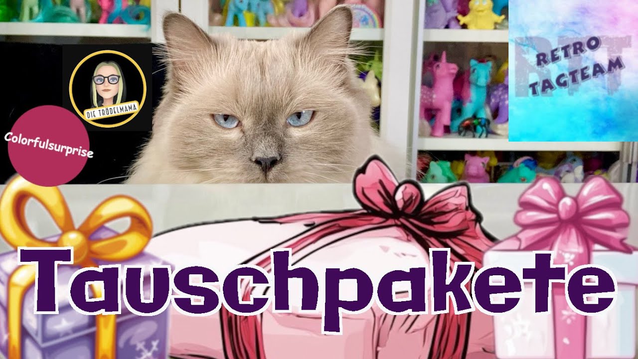Tauschpakete von @colorfulsurprise  und der @Trodelmama 🎁 🛍️ 🎁