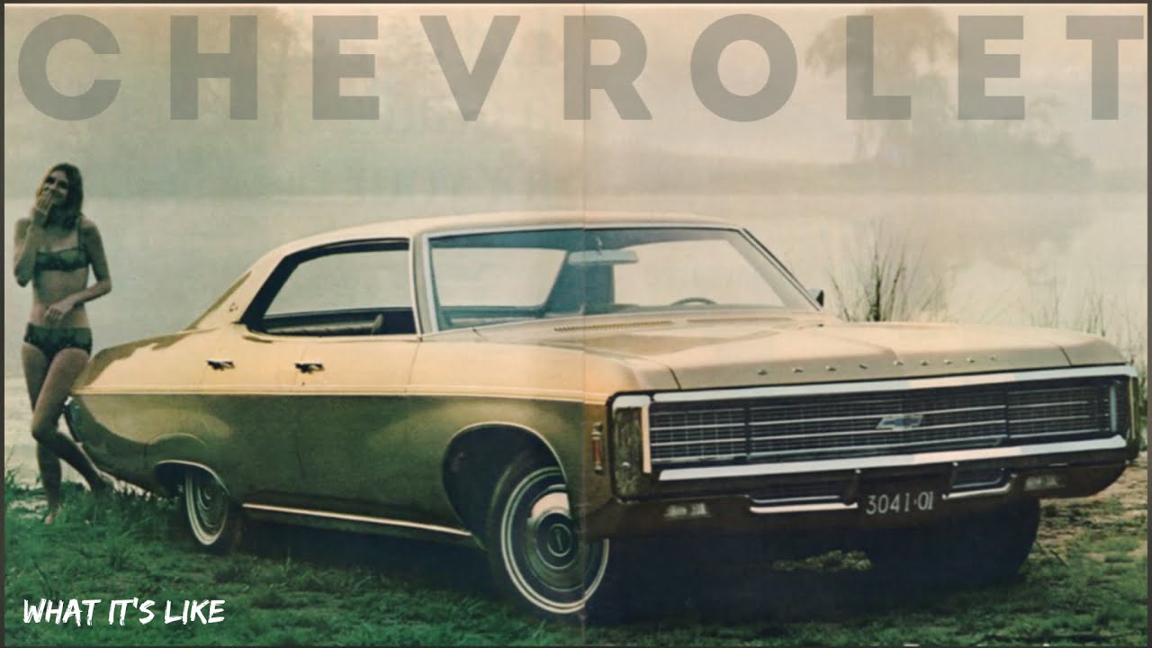 1969 Chevy Caprice four-door sports sedan ￼