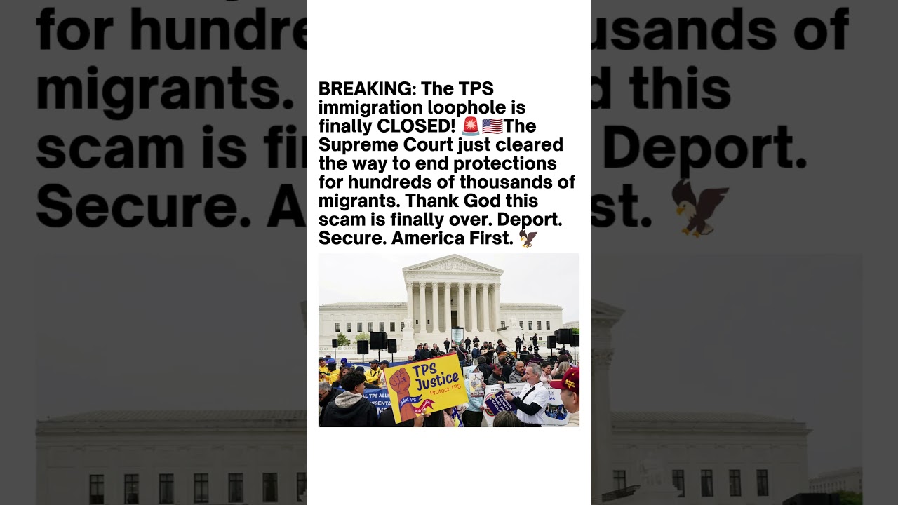 Supreme Court TPS Decision Explained 🇺🇸