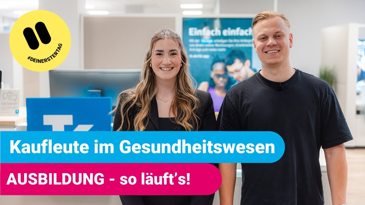 Deine Ausbildung als Kaufmann*frau im Gesundheitswesen hautnah (Techniker Krankenkasse)!