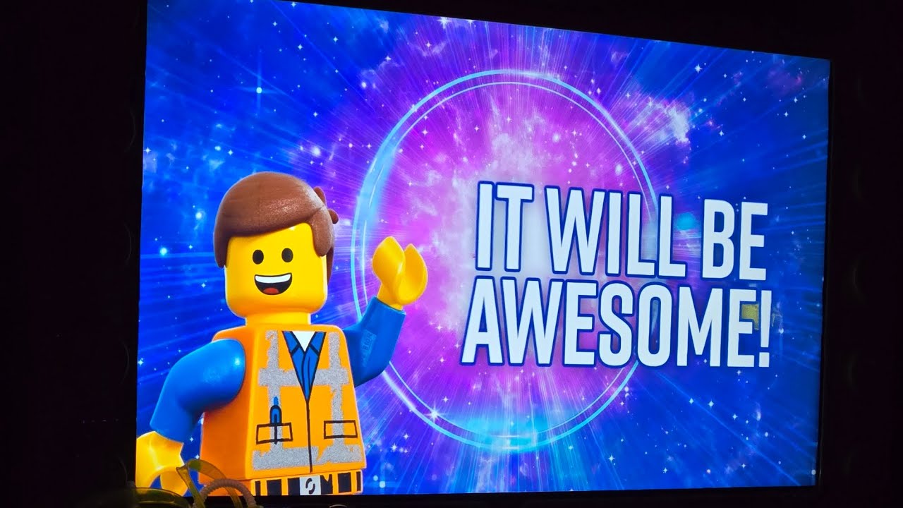 Legoland California Emmet's Flying Adventure Ride - triple decker flying couch