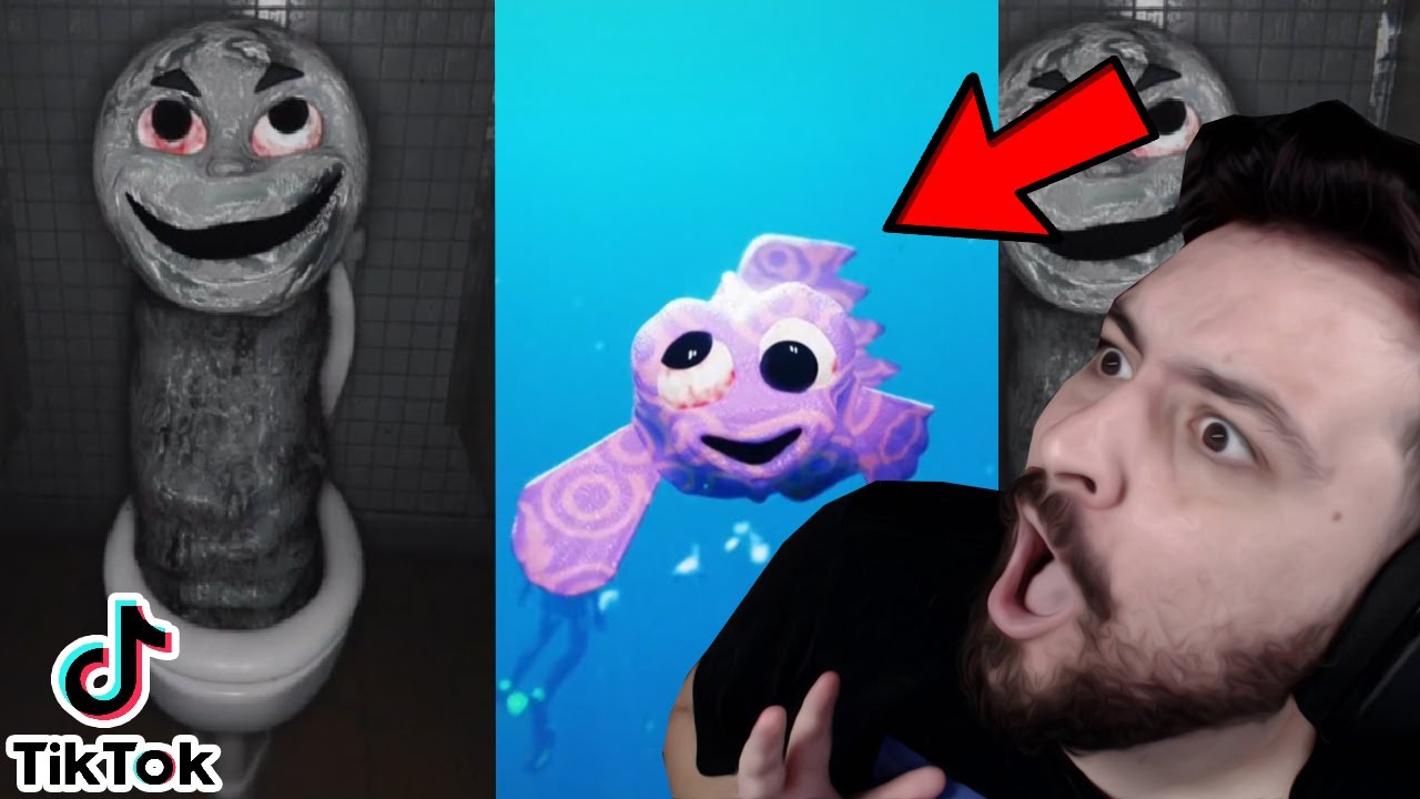 REAGINDO A TIKTOK.EXE REAIS E ASSUSTADORES! - QUE VÃO ESTRAGAR SUA INFÃNCIA! (Pt 4)  -