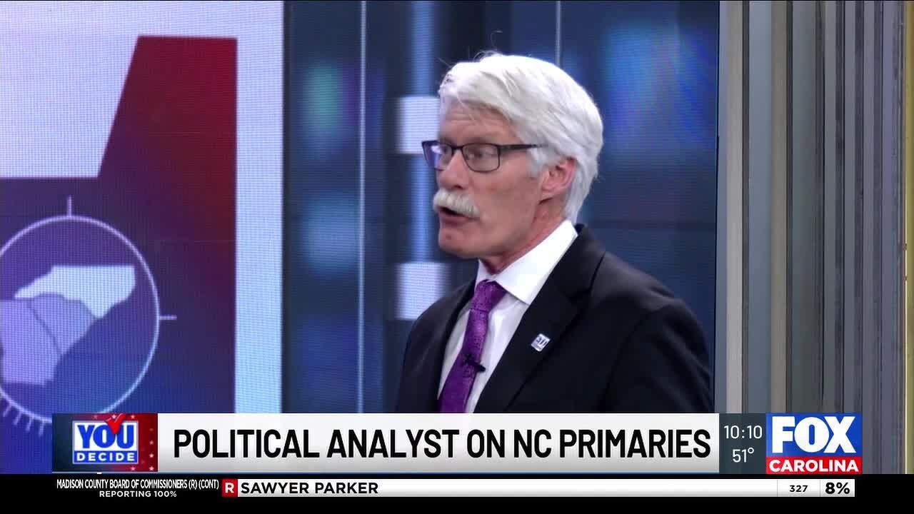 Political analyst on results of NC primaries